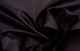 ткань подкладочная ветрозащитная 290t, 60гр/м2, 100пэ, 150см, черный/s580, (100м) wsr купить в Ульяновске.