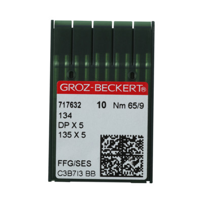 Иглы GROZ-BECKERT DPx5 №65 SES (уп.10шт.) (0)