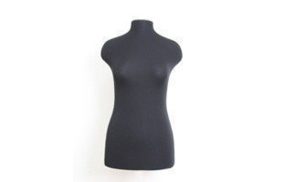 манекен женский р46 (92-73-100) твёрдый цв чёрный ост купить по цене 4650 руб - в интернет-магазине Веллтекс | Ульяновск
