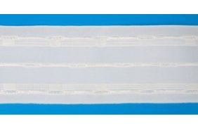лента тесьма шторная белая шир 75мм сборка 1:3,5 (рул 50м) 08с3488 купить по 56.51 - в интернет - магазине Веллтекс | Ульяновск
.
