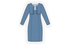 Лекала - платье с имитацией болеро 2488 купить. Скачать лекала в личном кабинете