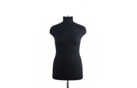 манекен женский р48 (96-75-102) мягкий цв чёрный купить по цене 9266 руб - в интернет-магазине Веллтекс | Ульяновск
