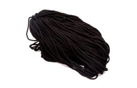 шнур для одежды цв черный 5мм (уп 200м) 1с50 купить по 3.05 - в интернет - магазине Веллтекс | Ульяновск
.