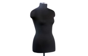 манекен женский р50 (100-79-106) мягкий цв чёрный купить по цене 9266 руб - в интернет-магазине Веллтекс | Ульяновск
