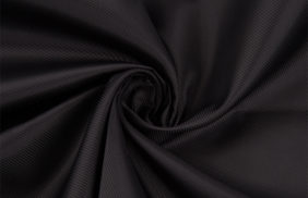 ткань подкладочная твил 67гр/м2, 100пэ, 150см, черный,s580, (50м) ks купить в Ульяновске.